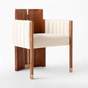 Nilo Dining Chair side view for dining room furniture