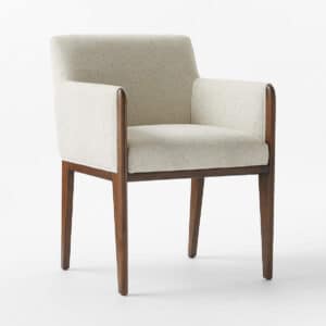 Nira Dining Chair angled view for dining room furniture