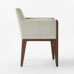 Nira Dining Chair side view for dining room furniture