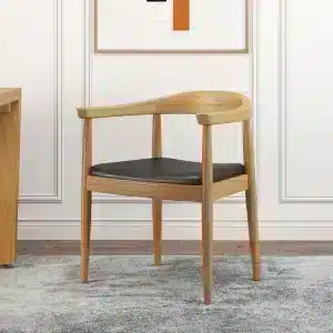 Nori Dining Chair profile view for dining room furniture