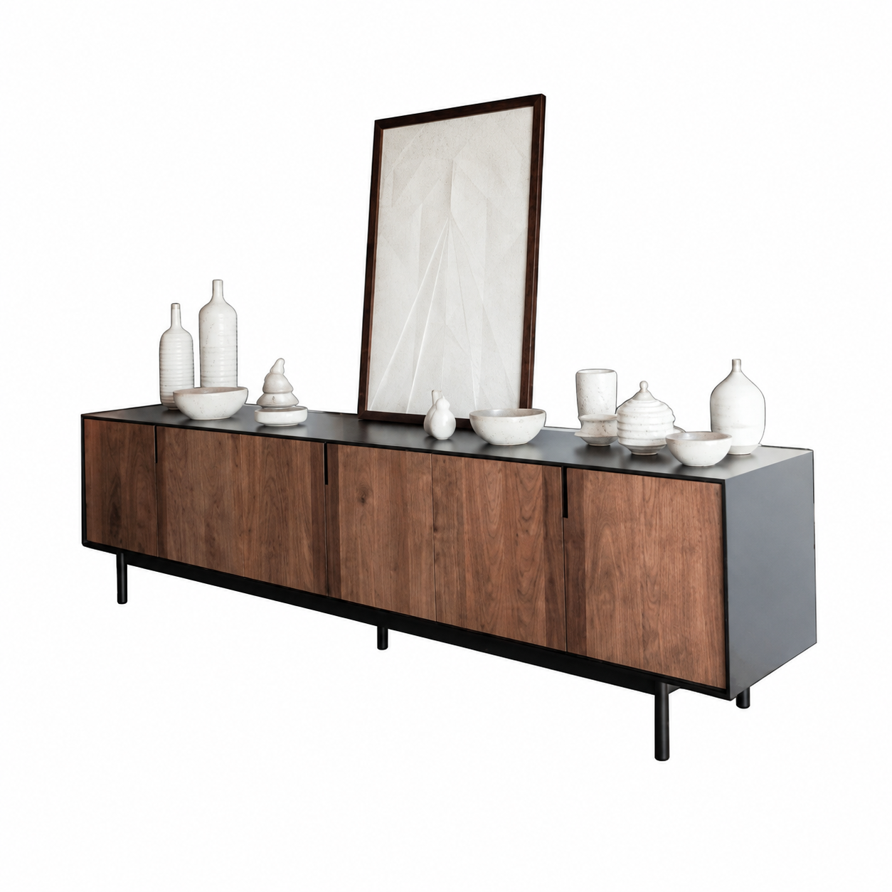 Pelo Buffet presented from a main display for home interiors