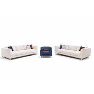 New Living Room Set profile view for complete home seating setup