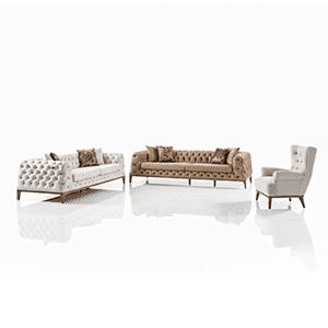 Luxe Living Room Set furniture view for attractive living spaces
