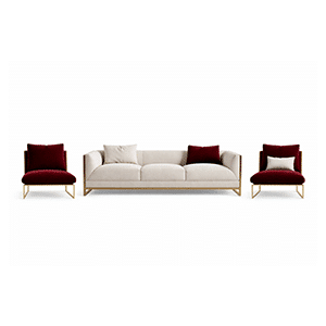 Luxe Living Room Set detail view for stylish home furniture pages