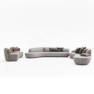 New Living Room Set corner view for comfortable seating layouts