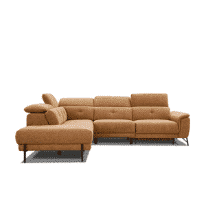 Sami L Shape shown in angled view for stylish home seating