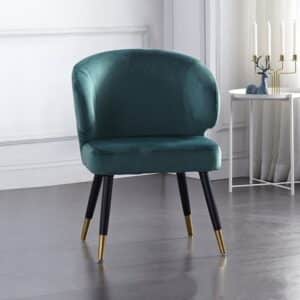 Plush Dining Chair detail view for dining room furniture