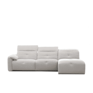 Sila L Shape shown in angled view for stylish home seating