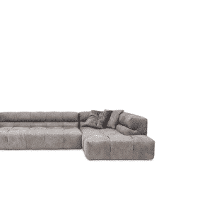 Sina L Shape furniture piece in side view for elegant lounge areas