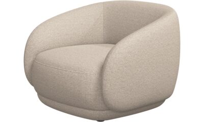 Rhea Living Chair side profile for elegant room decor