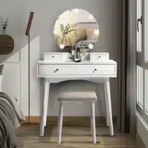 Palo Dresser Set angled view for bedroom furniture at El Malek