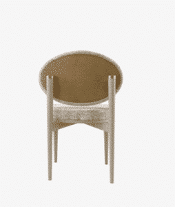 Sila Dining Chair detail view for dining room furniture