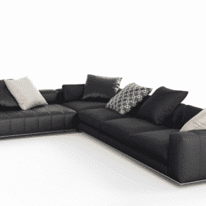 Sylor L Shape shown in angled view for stylish home seating