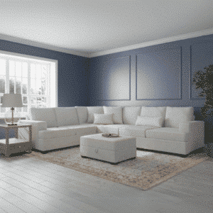 Tali L Shape shown in angled view for stylish home seating