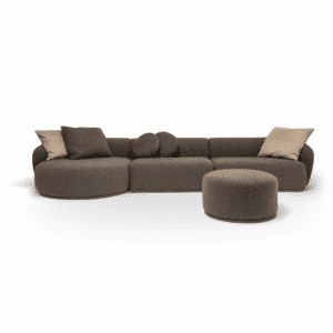 Timo L Shape sofa design in room view for contemporary interiors