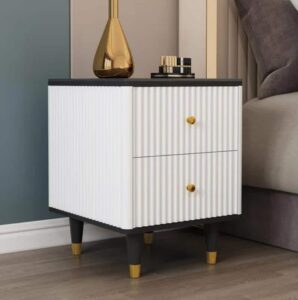 Tova Nightstand Set in smooth daily use setup