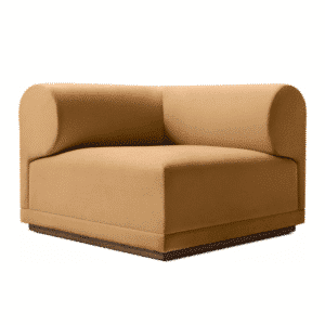 Tova L Shape shown in angled view for stylish home seating