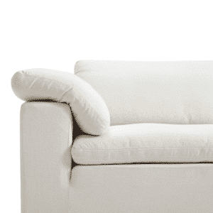 Veno L Shape shown in angled view for stylish home seating