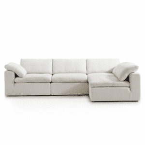Veno L Shape sofa design in room view for contemporary interiors
