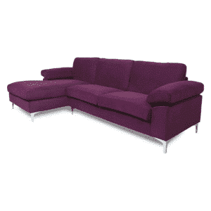 Vira L Shape sofa design in room view for contemporary interiors