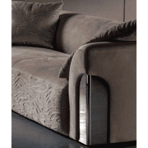 Vona L Shape sofa design in room view for contemporary interiors