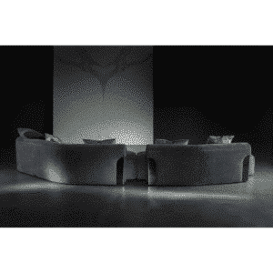 Vona L Shape shown in angled view for stylish home seating