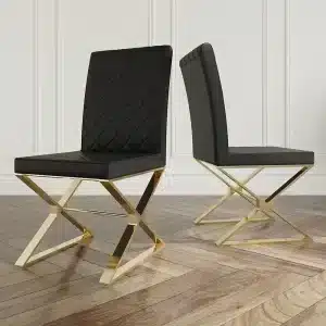 Vilo Dining Chair profile view for dining room furniture