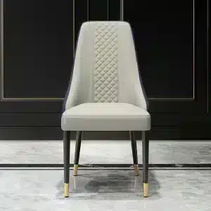 Vola Dining Chair angled view for dining room furniture