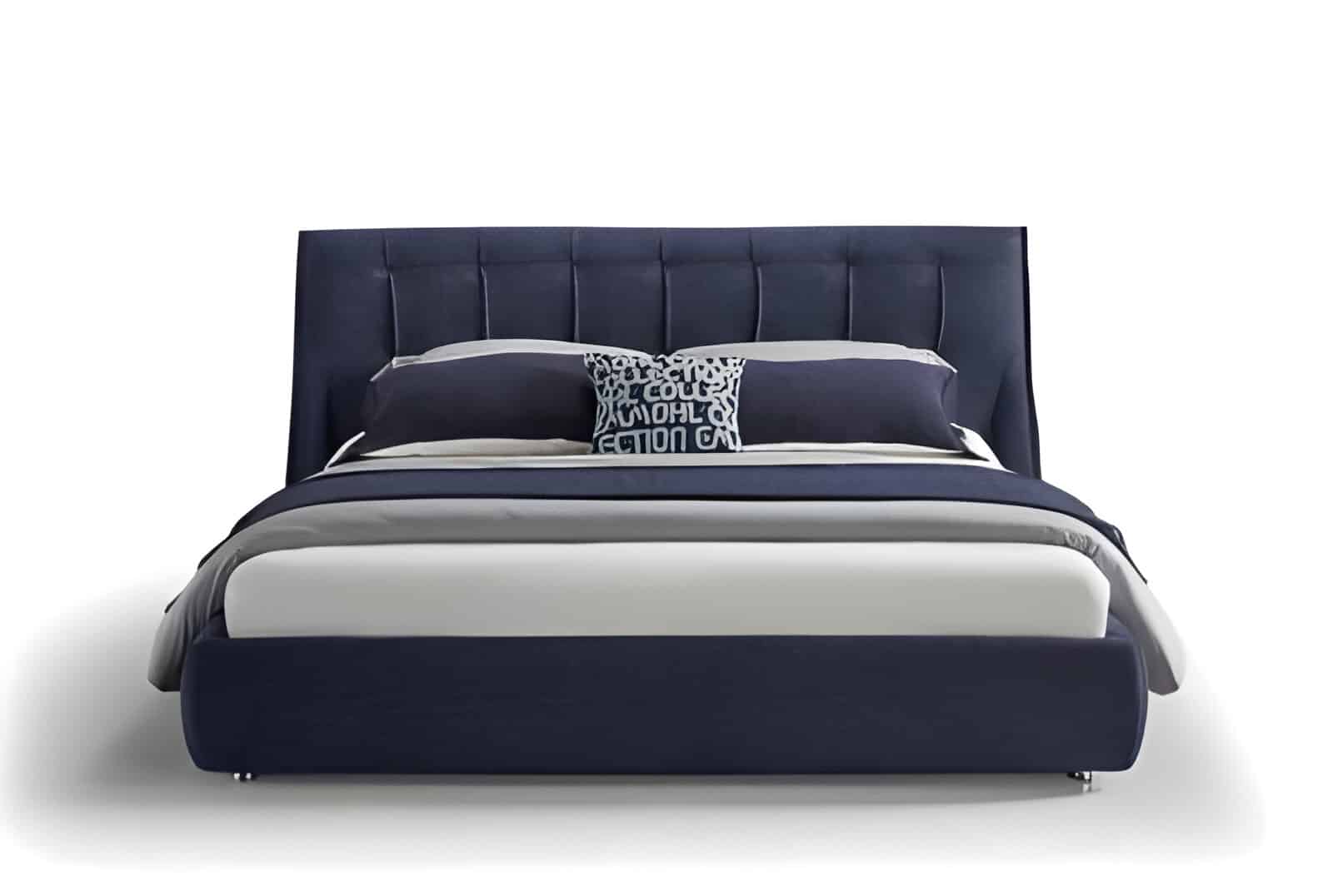 Remi Bed Set close detail for modern bedroom furniture