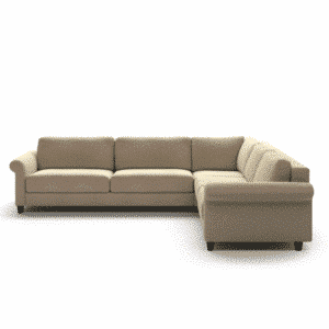 Xelto L Shape shown in angled view for stylish home seating