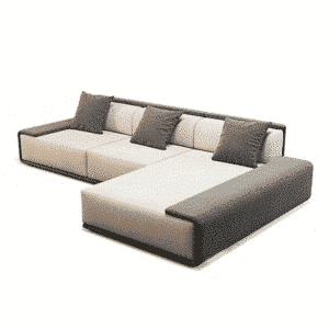 Xylen L Shape L shaped sofa detail view for comfortable living spaces