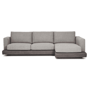 Zen L Shape shown in angled view for stylish home seating