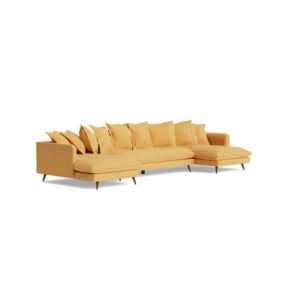 Zevia L Shape L shaped sofa detail view for comfortable living spaces