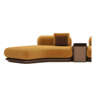 Zavi L Shape sofa design in room view for contemporary interiors
