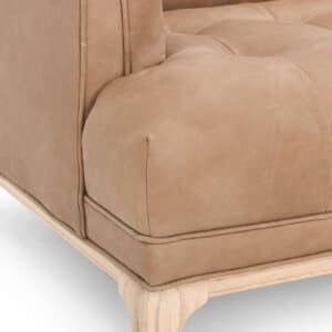 Zyren Living Sofa front view for modern living room sofa furniture
