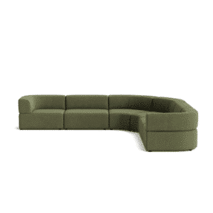Veya L Shape sofa design in room view for contemporary interiors