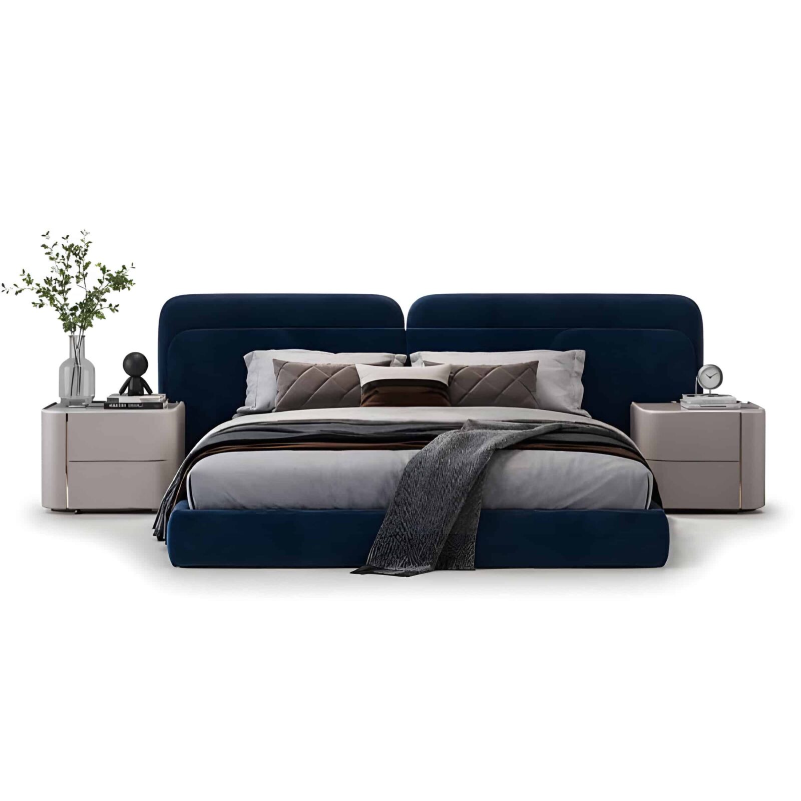 Maya Bed and Nightstand Set