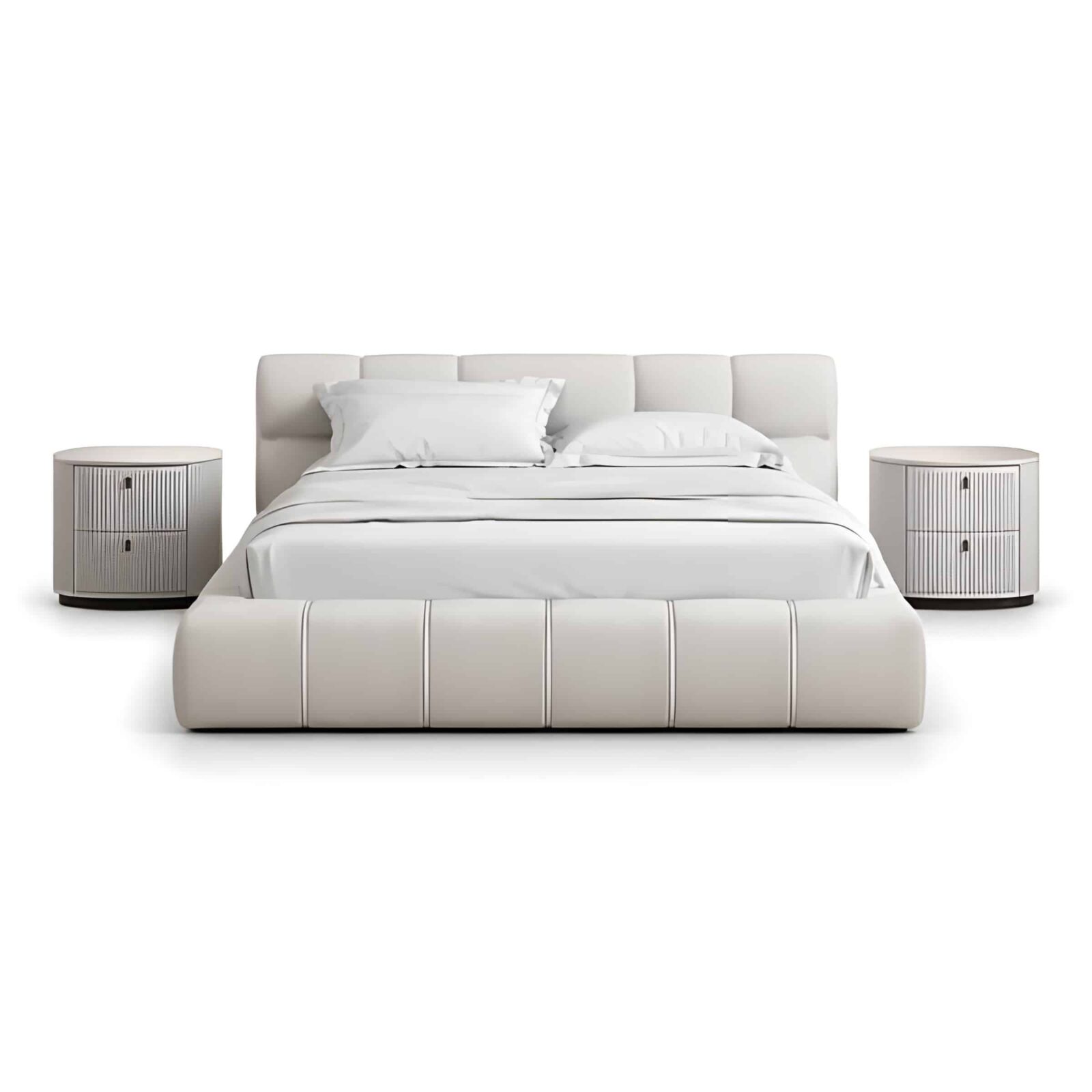 Liro Bed and Nightstand Set