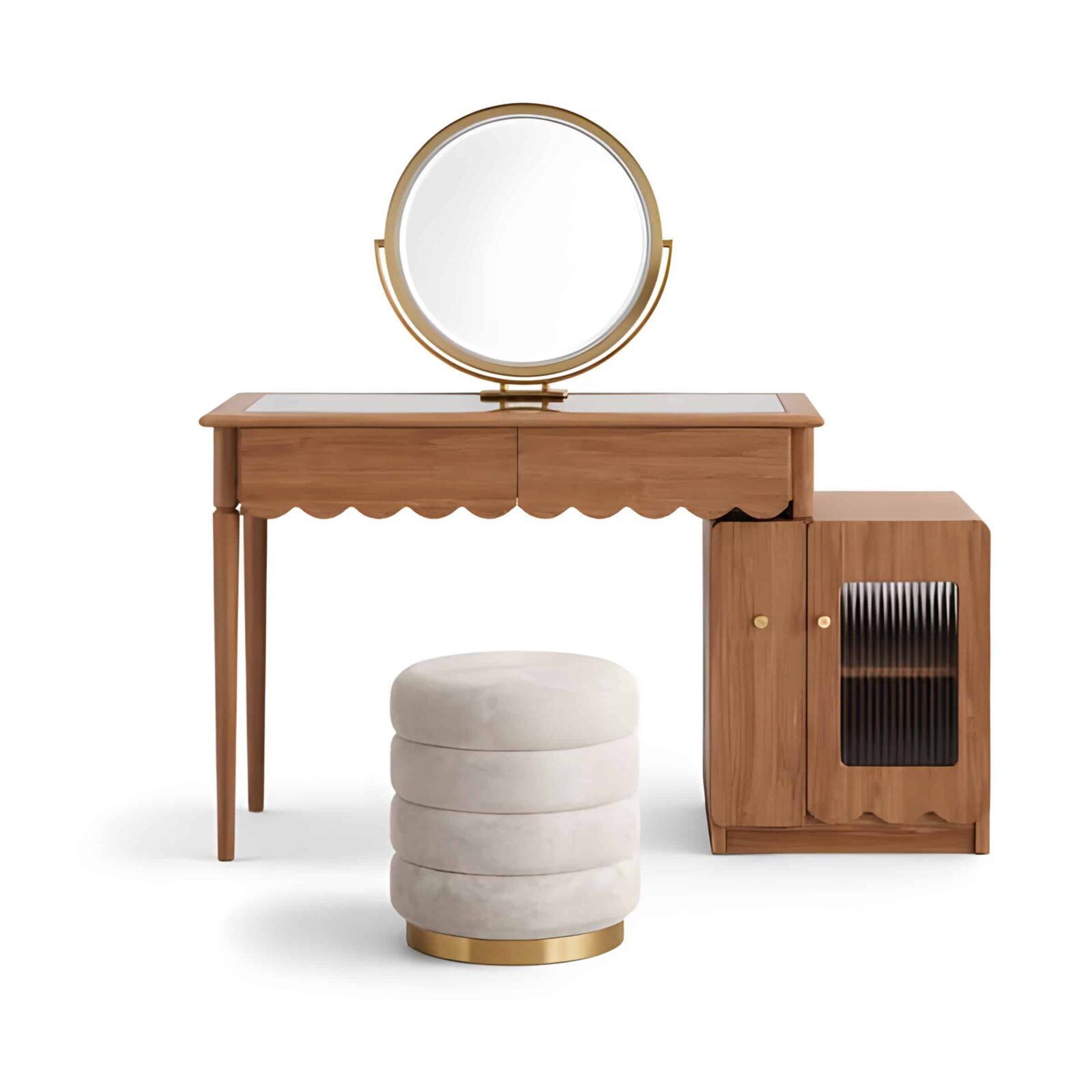 Tavo Dresser Set angled view for bedroom furniture at El Malek