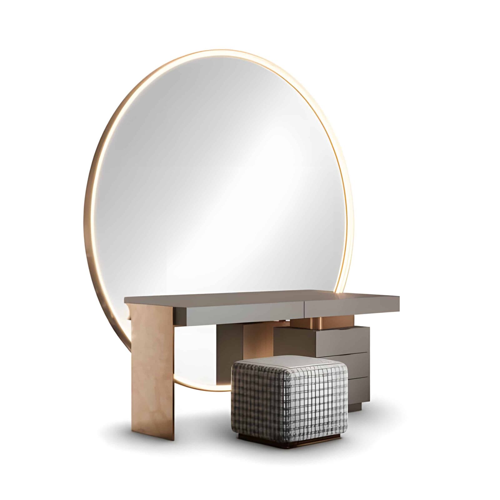 Vilo Dresser Set angled view for bedroom furniture at El Malek
