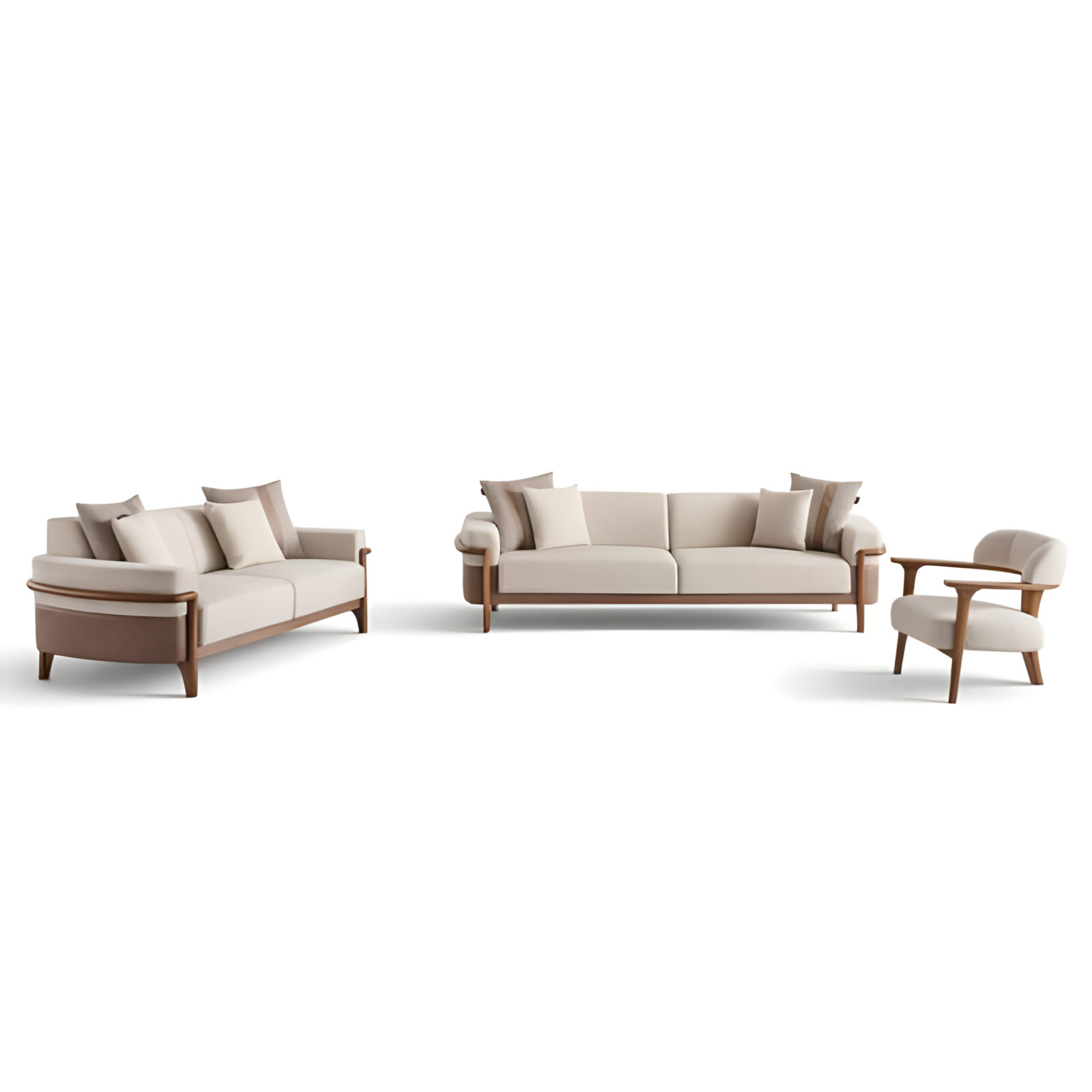 Rosa Living Sofa polished view for contemporary home layouts