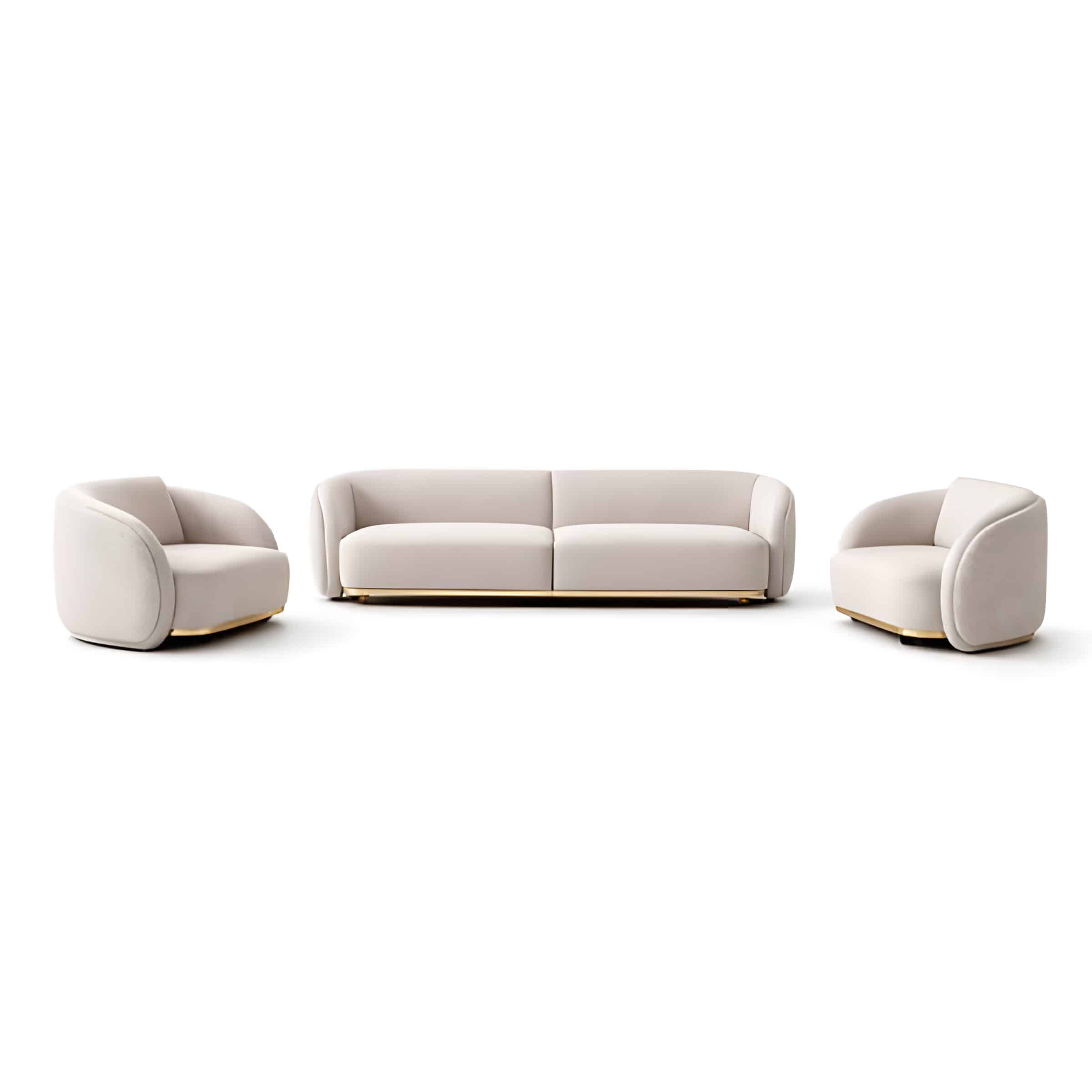 Plum Living Room Set