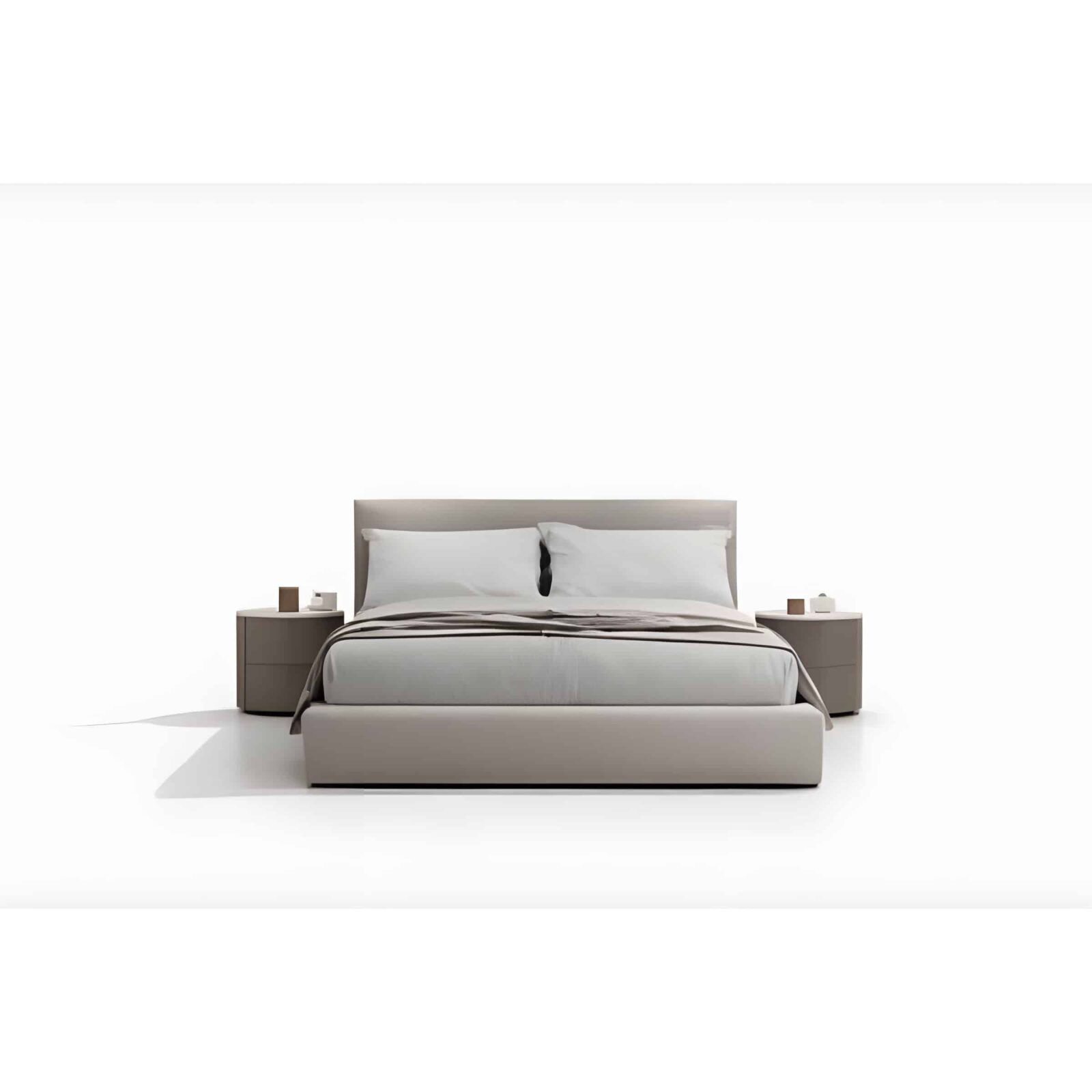 Sino Bed and Nightstand Set