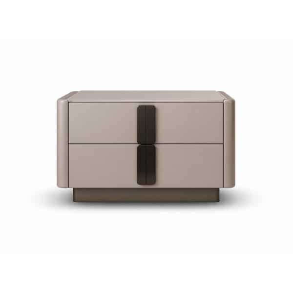 Bedroom Bed and Nightstand Set presented in a classic bedroom with gentle room perspective