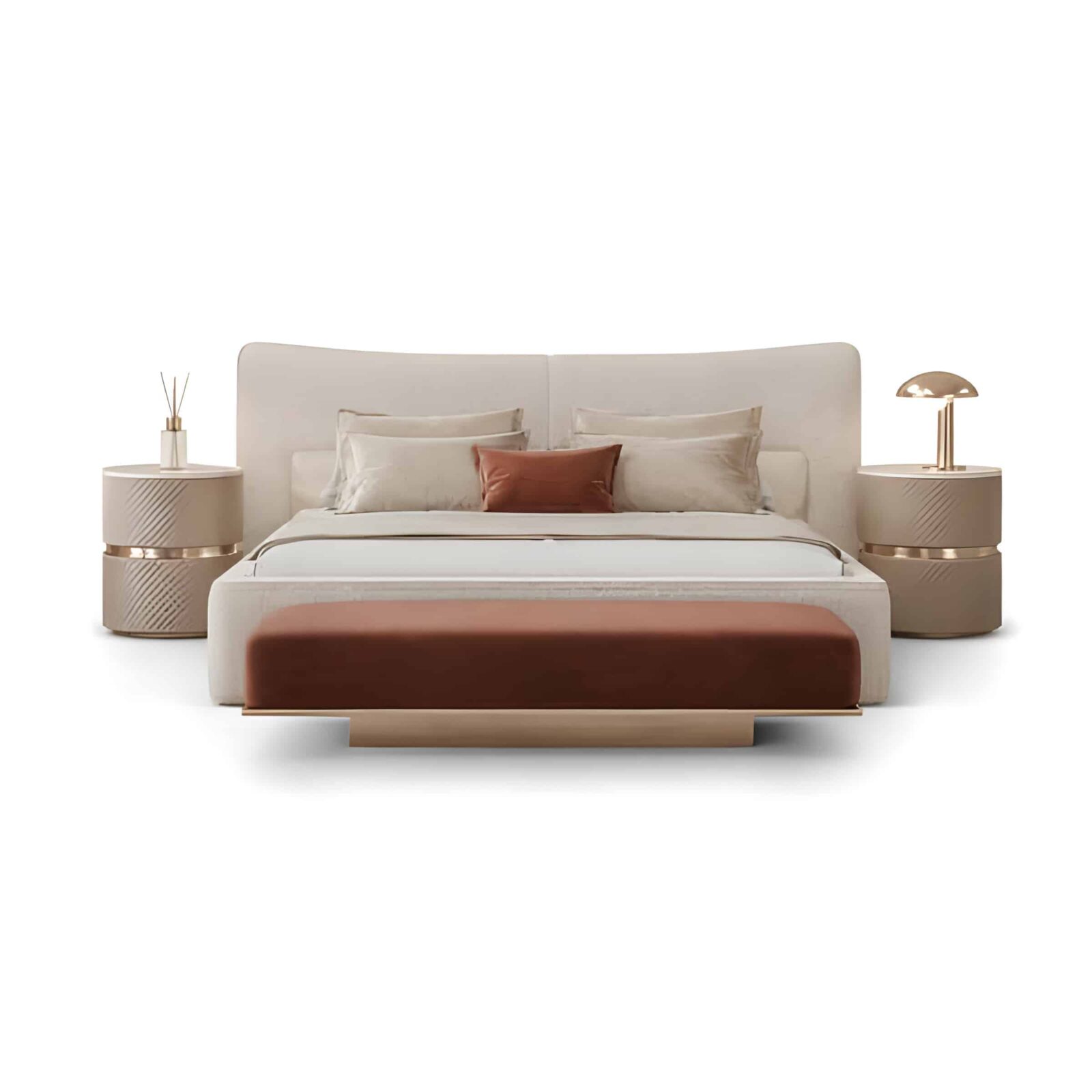 Palo Bed and Nightstand Set