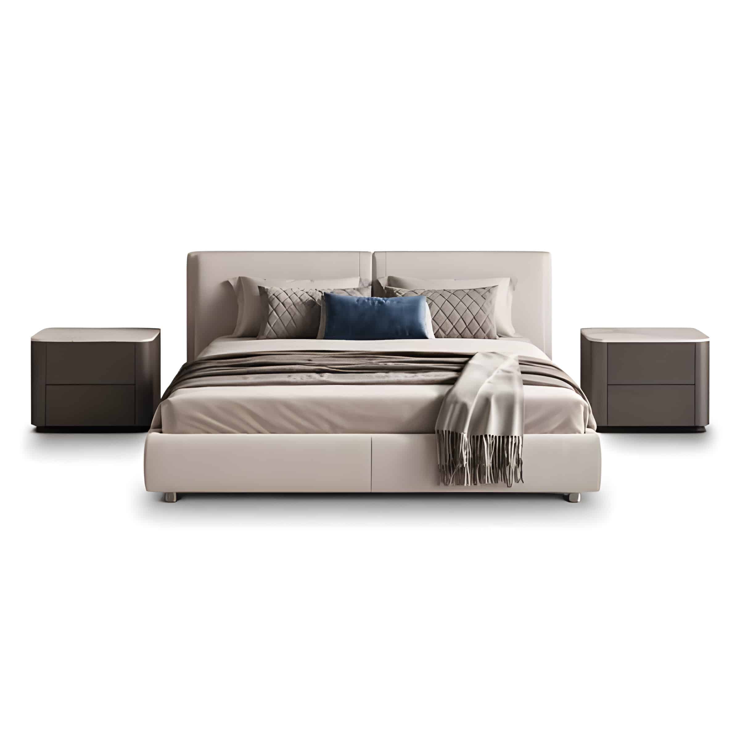 Noah Bed and Nightstand Set