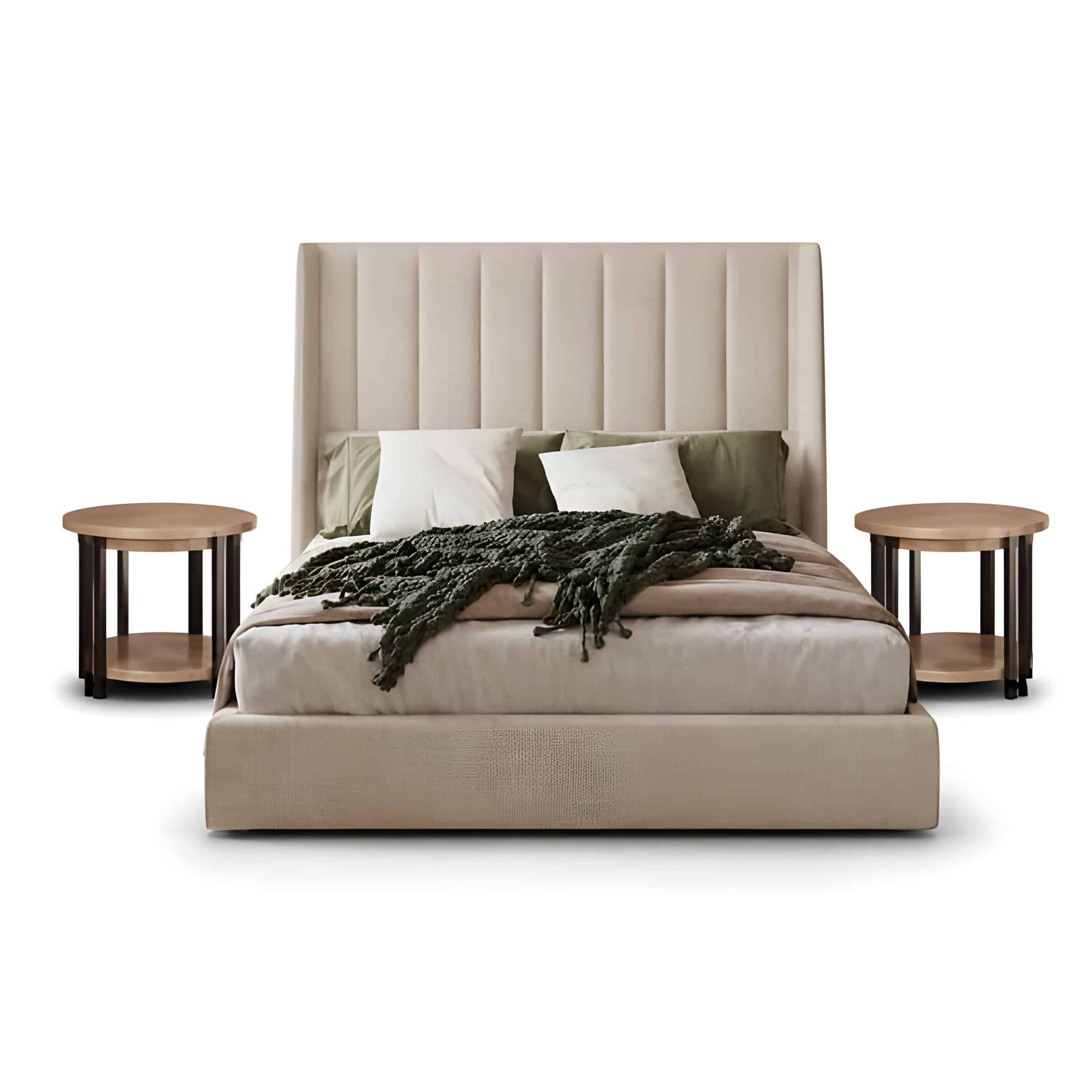 Mira Bed and Nightstand Set
