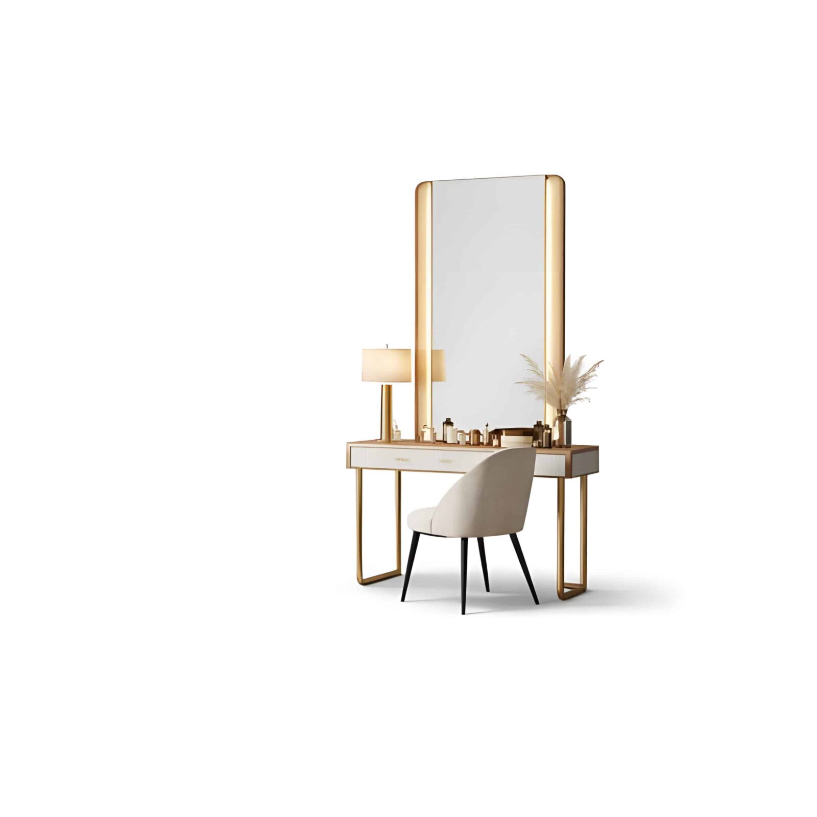 Bedroom set furniture finish and room styling view - image 59012