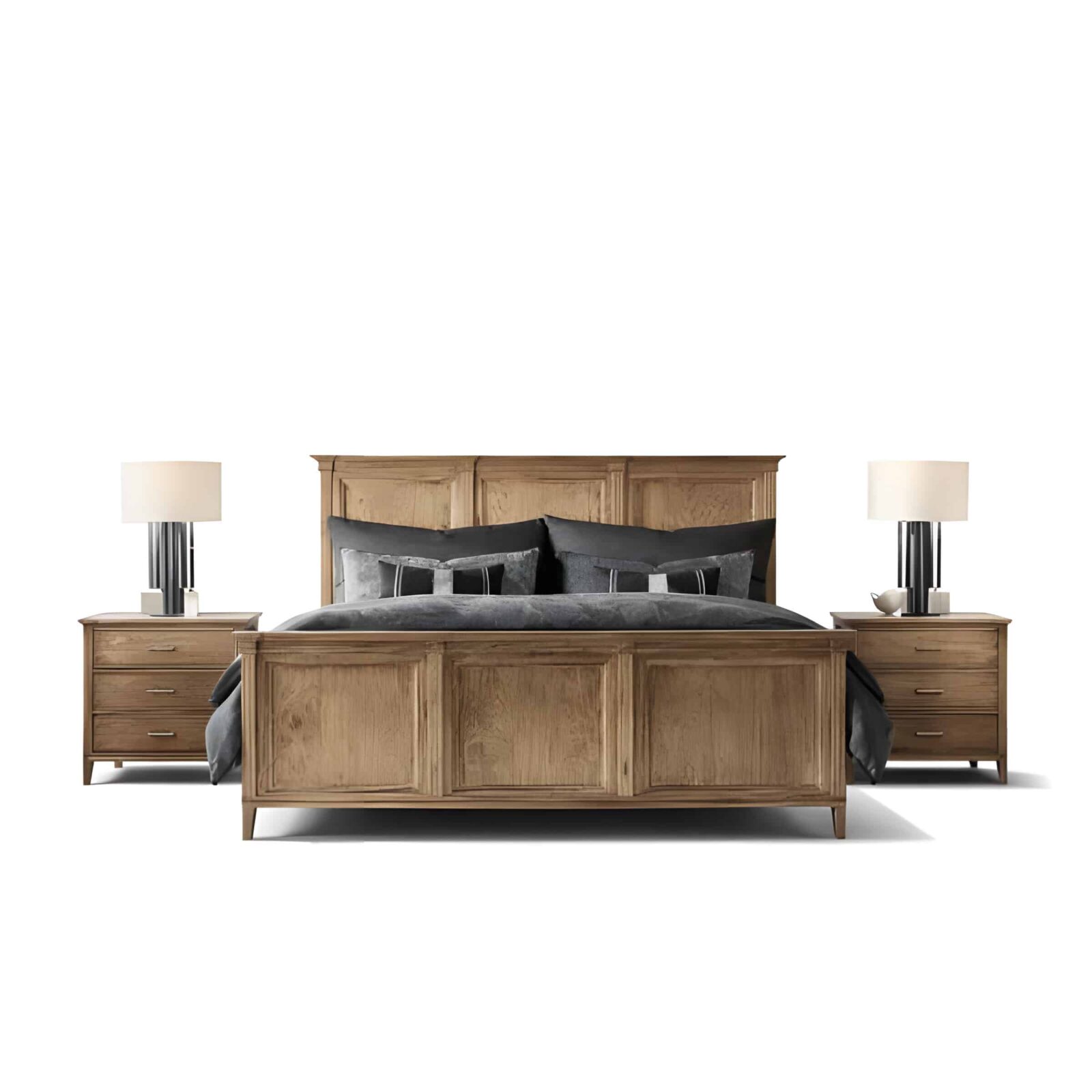 Rivi Bed and Nightstand Set