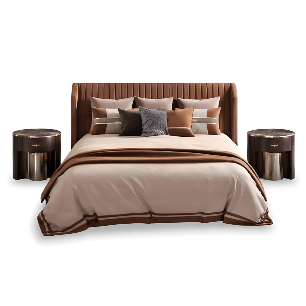 Luna Bed and Nightstand Set